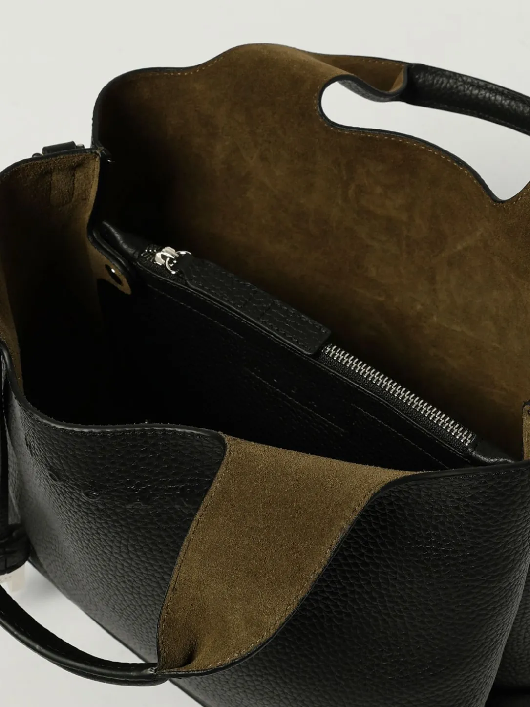 Borsa a mano H Hogan in pelle martellata