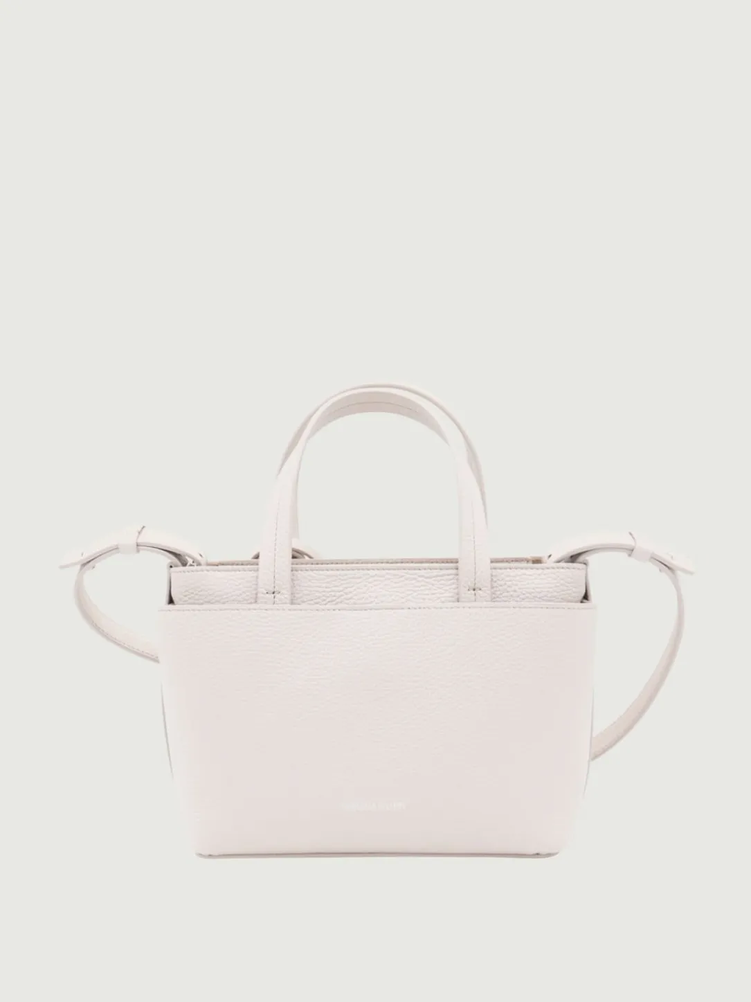 Borsa a mano in pelle a grana Fabiana Filippi