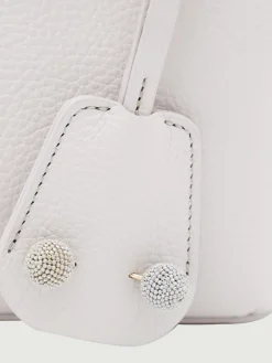 Borsa a mano in pelle a grana Fabiana Filippi