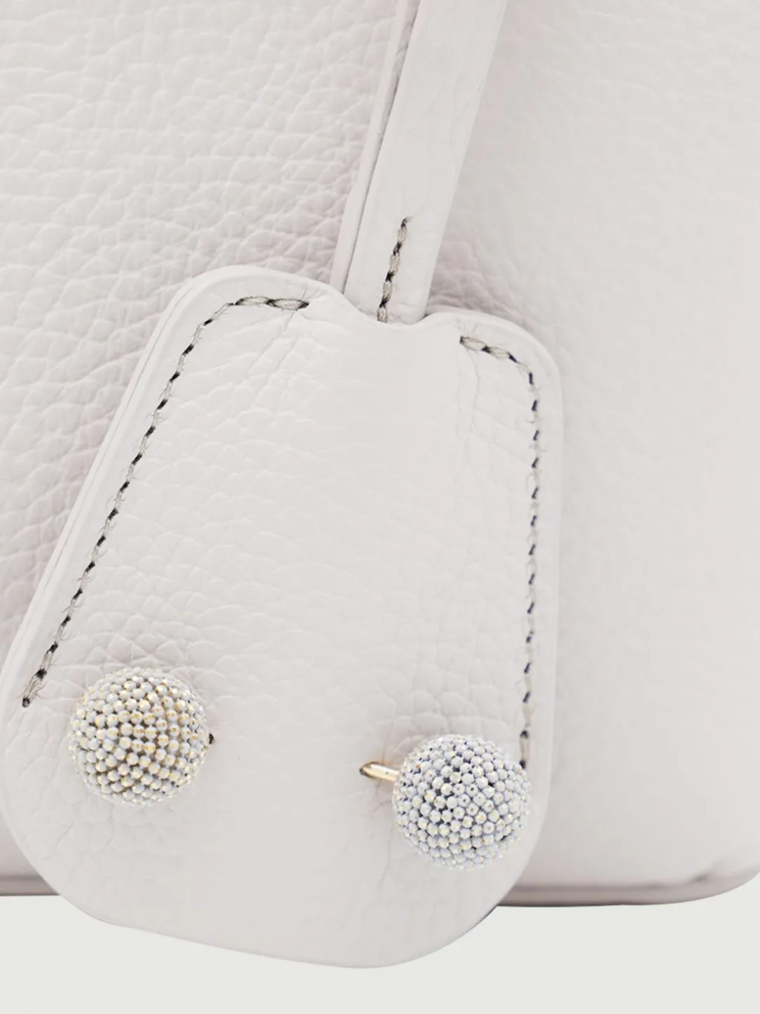 Borsa a mano in pelle a grana Fabiana Filippi