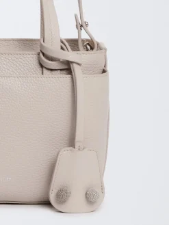 Borsa a mano in pelle a grana Fabiana Filippi