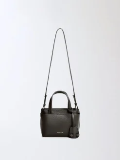 Borsa a mano in pelle a grana Fabiana Filippi