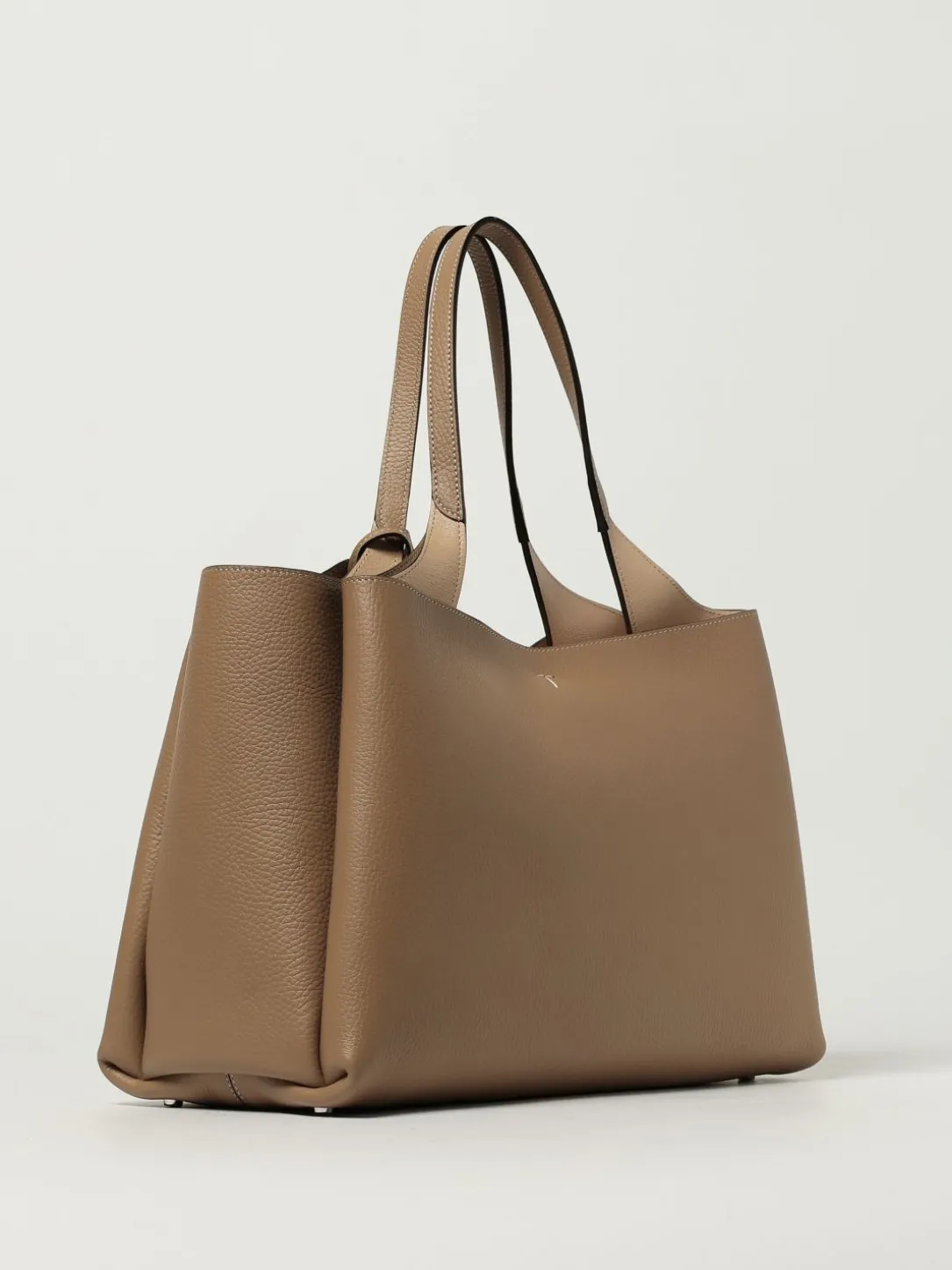 Borsa a mano in pelle di vitello a grana Tod's