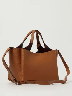 Borsa a mano in pelle di vitello a grana Tod's