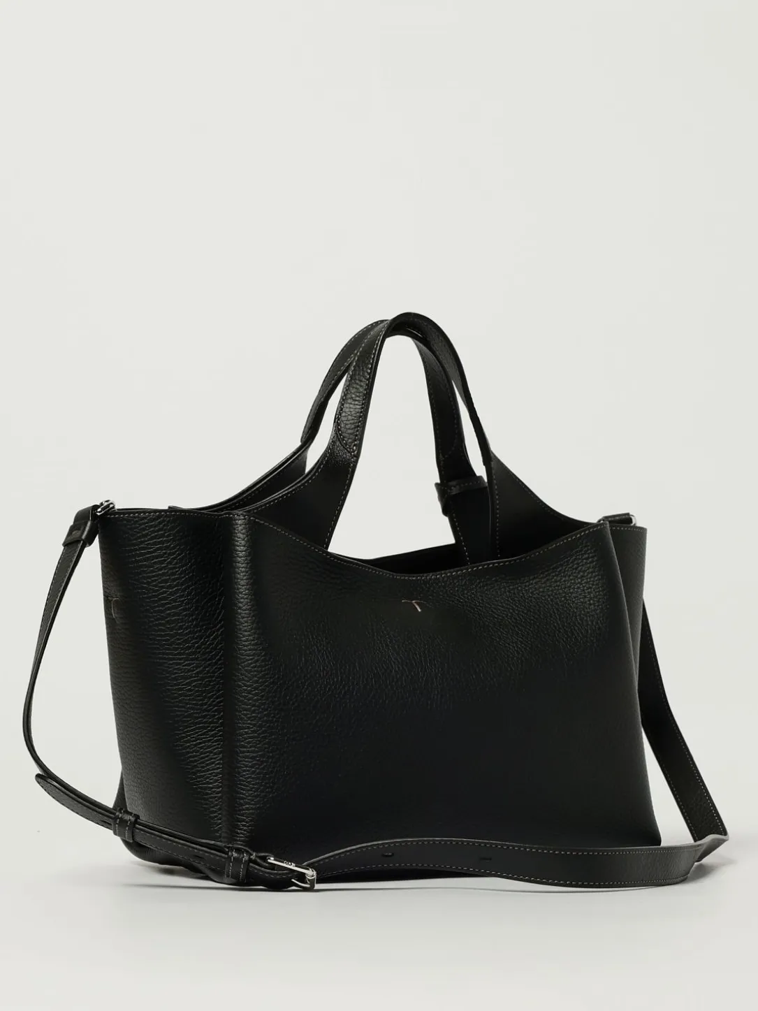 Borsa a mano in pelle di vitello a grana Tod's