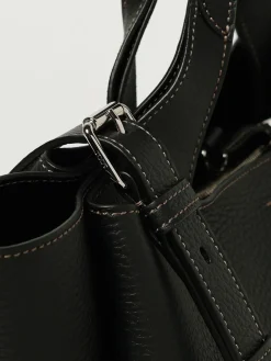 Borsa a mano in pelle di vitello a grana Tod's