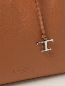 Borsa a mano in pelle di vitello a grana Tod's