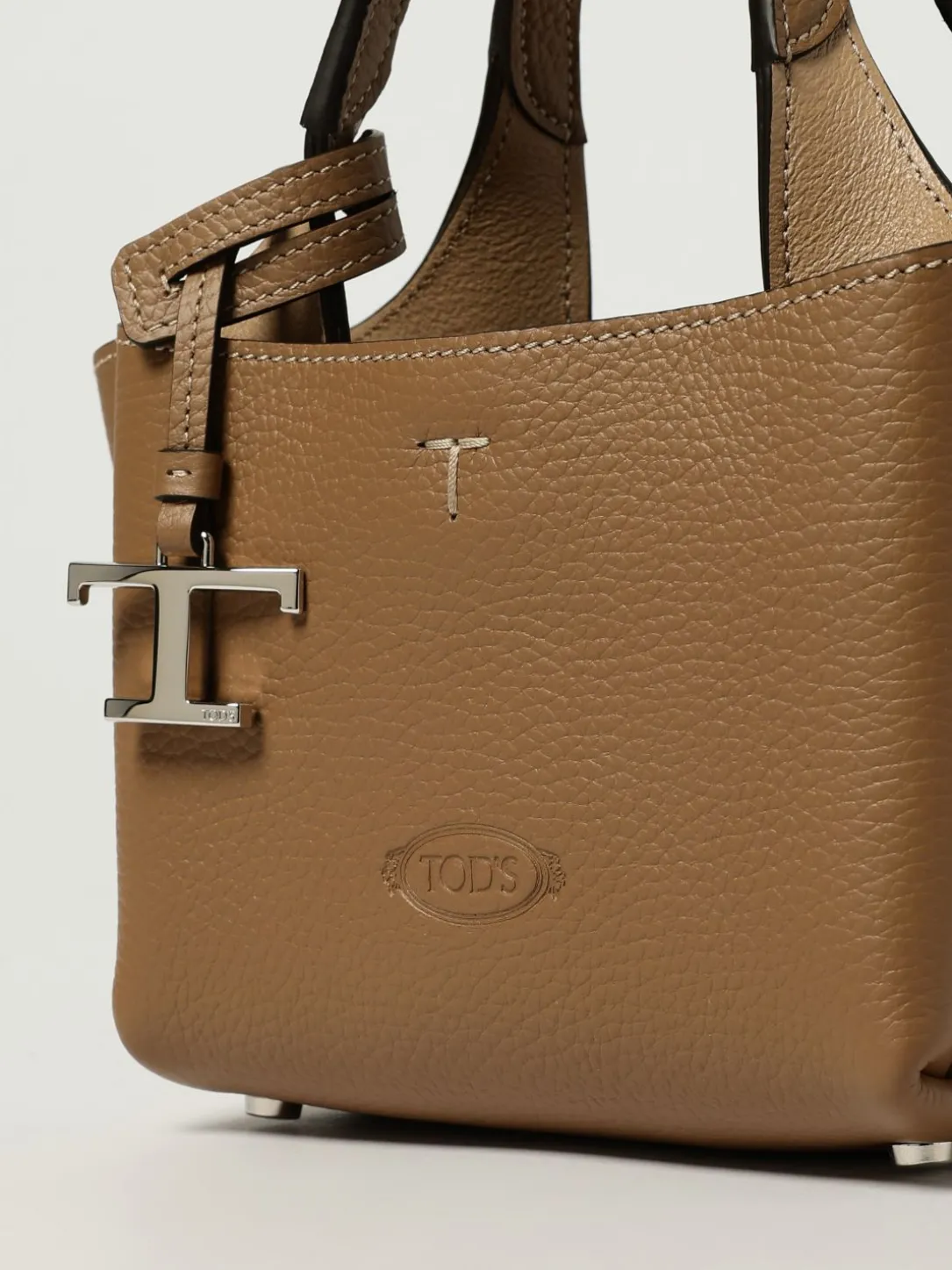 Borsa a mano in pelle di vitello Tod's
