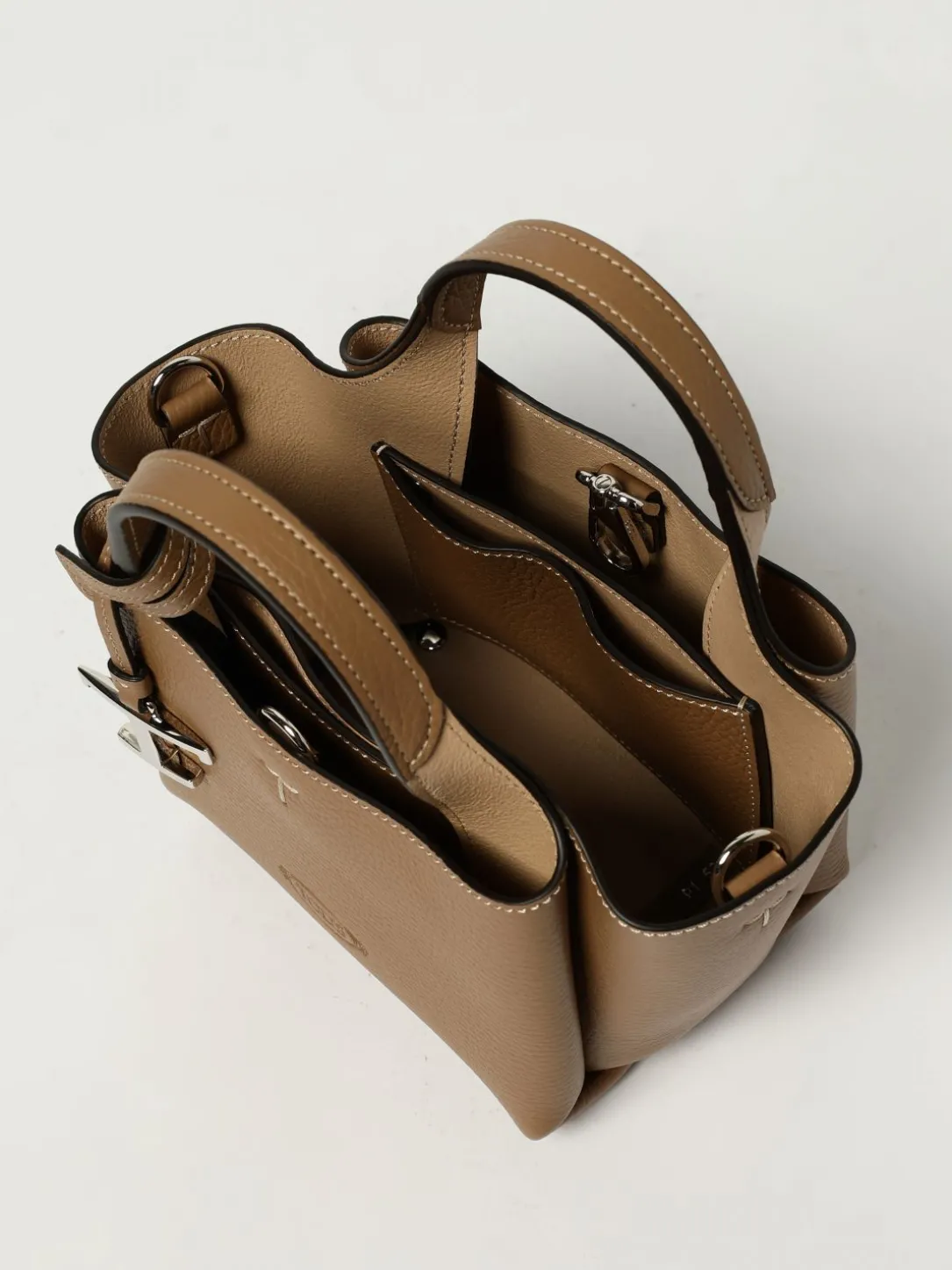 Borsa a mano in pelle di vitello Tod's
