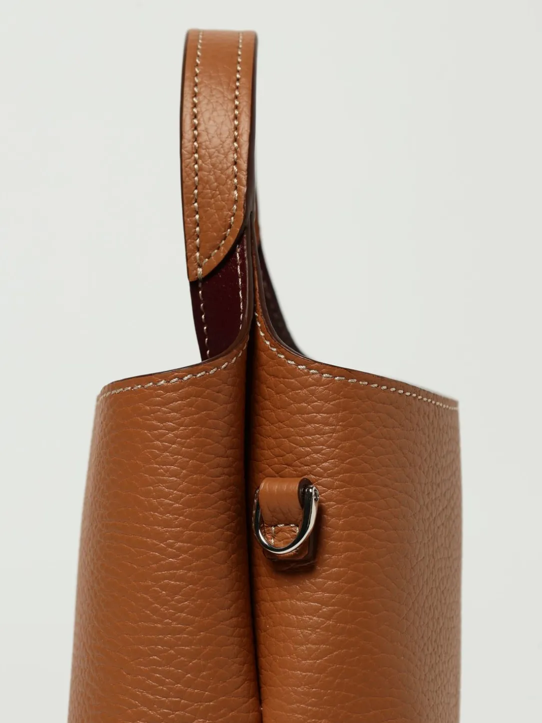 Borsa a mano in pelle di vitello a grana Tod's