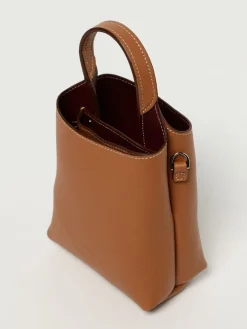 Borsa a mano in pelle di vitello a grana Tod's