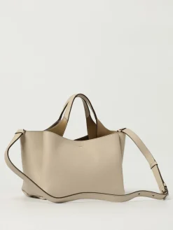 Borsa a mano in pelle di vitello a grana Tod's