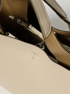 Borsa a mano in pelle di vitello a grana Tod's