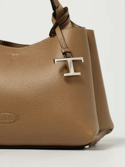 Borsa a mano in pelle di vitello a grana Tod's