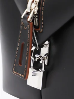 Borsa a mano in pelle liscia Max Mara