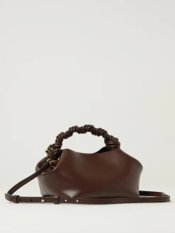 Borsa a mano in pelle riciclata Bou Ganni