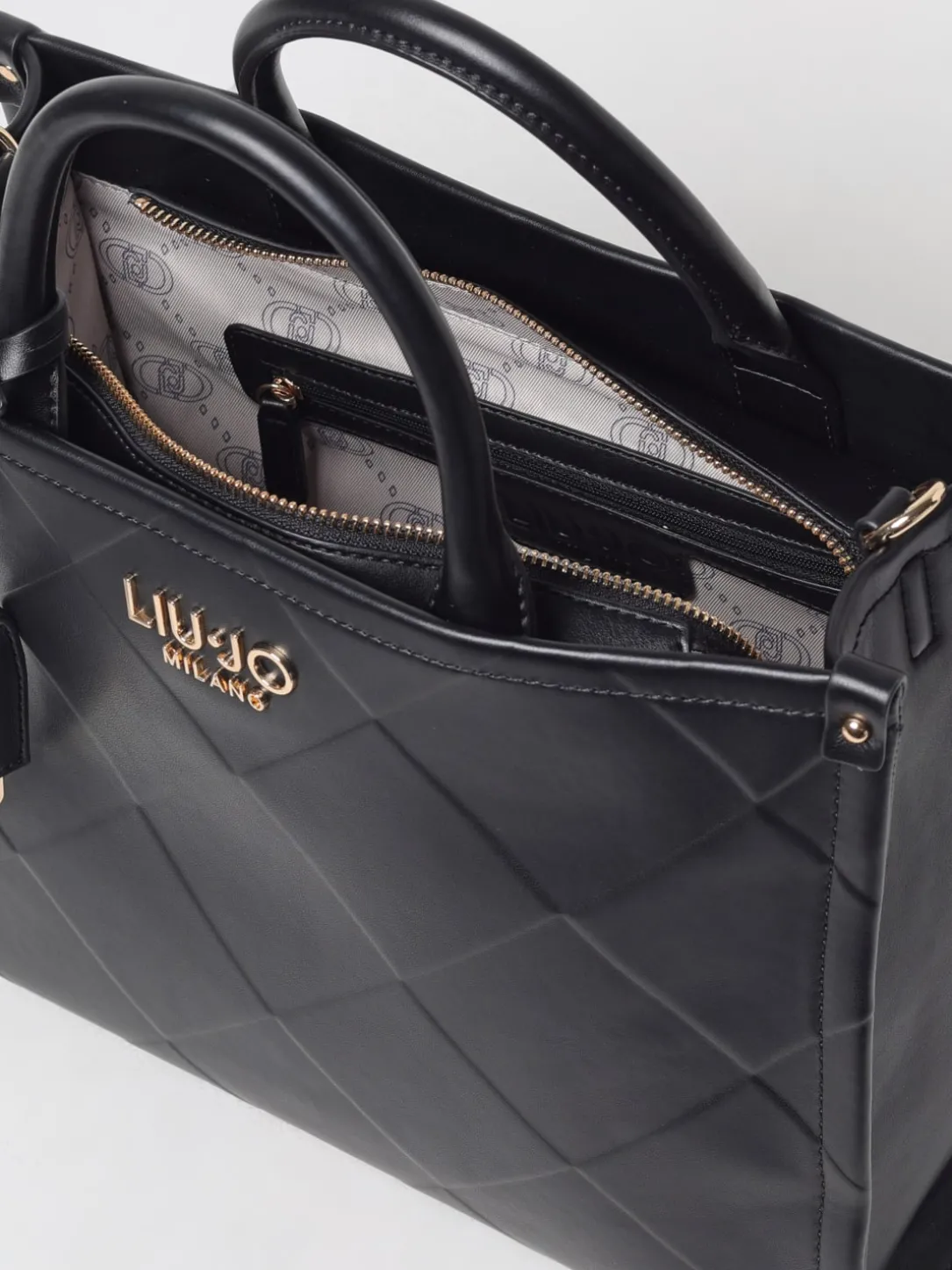 Borsa a mano in pelle sintetica trapuntata Liu Jo