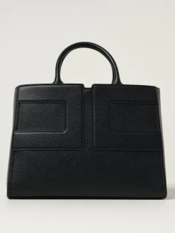 Borsa a mano in pelle sintetica con logo Elisabetta Franchi