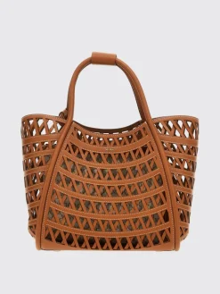 Borsa a mano in pelle traforata Max Mara