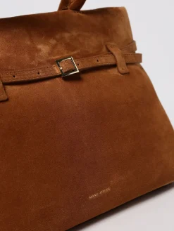 Borsa a mano Le Cambon 35 Camel Suede Manu Atelier
