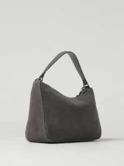 Borsa a mano Liliane in pelle scamosciata Twinset