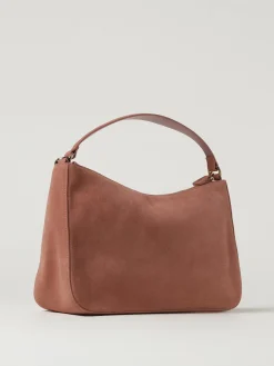 Borsa a mano Liliane in pelle scamosciata Twinset