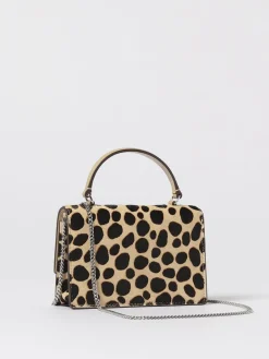 Borsa a mano mini Kira in cavallino animalier Tory Burch