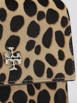 Borsa a mano mini Kira in cavallino animalier Tory Burch