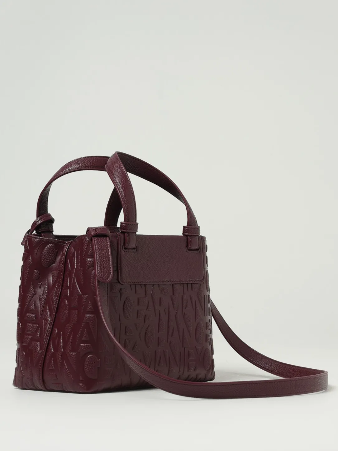 Borsa a mano shopper mini logata Armani Exchange