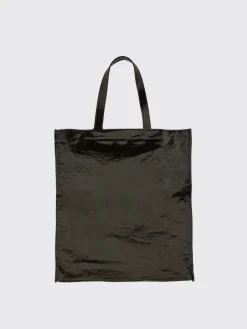 Borsa a mano tote in lino Uma Wang