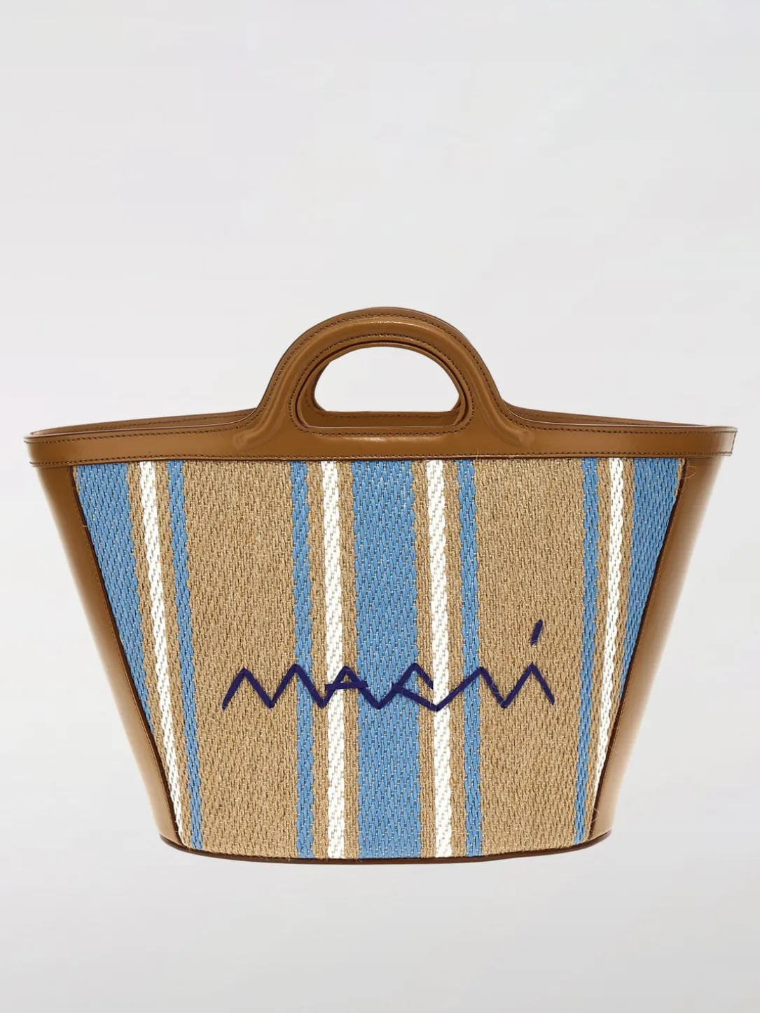 Borsa a mano Tote Tropicalia Marni in iuta