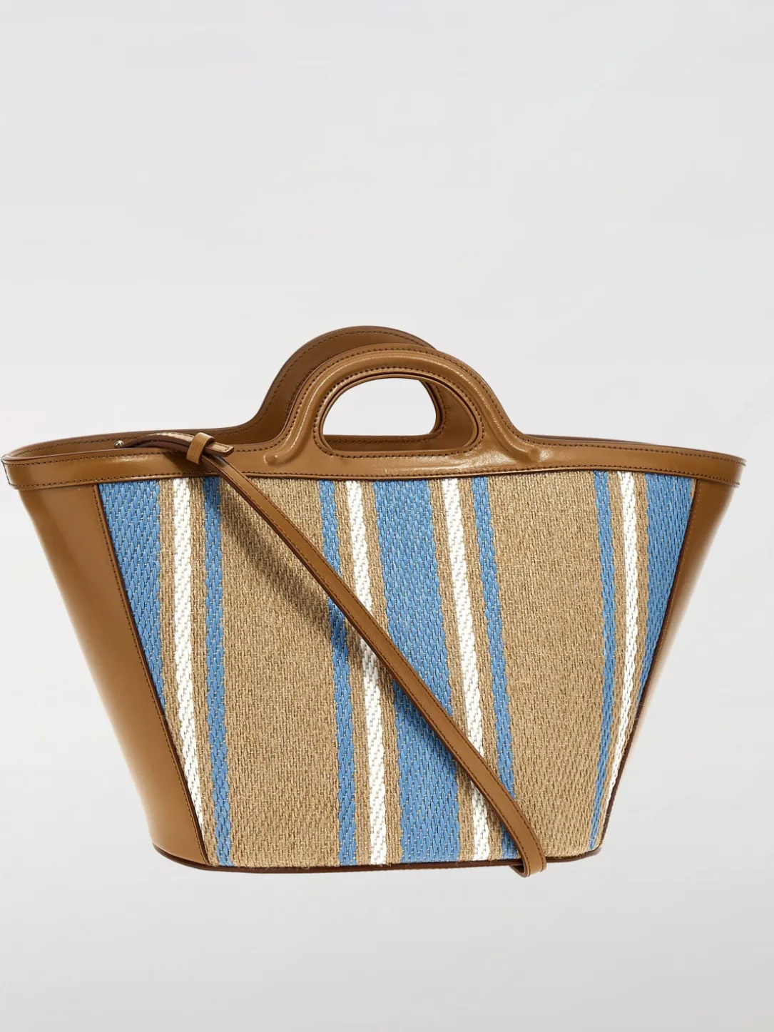 Borsa a mano Tote Tropicalia Marni in iuta