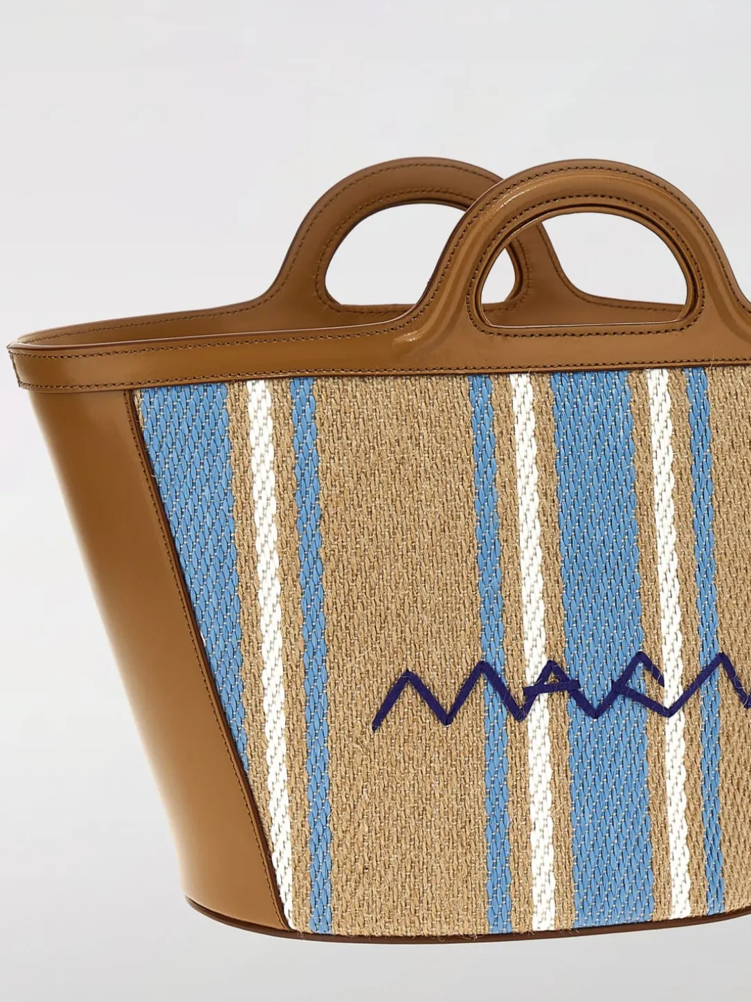 Borsa a mano Tote Tropicalia Marni in iuta