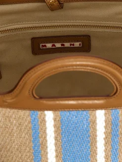 Borsa a mano Tote Tropicalia Marni in iuta