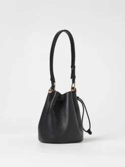 Borsa a secchiello Furla in pelle a grana