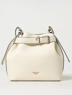 Borsa a secchiello in pelle sintetica Twinset