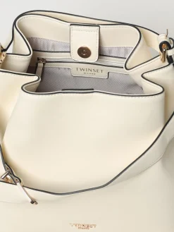 Borsa a secchiello in pelle sintetica Twinset