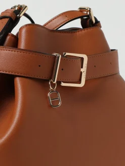 Borsa a secchiello in pelle sintetica Twinset