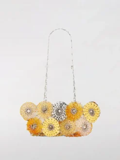 Borsa a spalla baguette Flower 1969 Rabanne