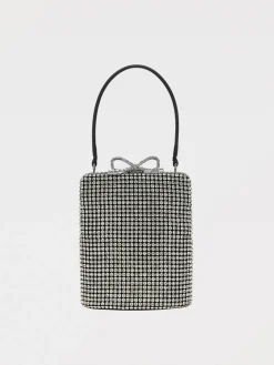 Borsa a spalla Bow mini strass Self-Portrait