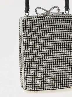Borsa a spalla Bow mini strass Self-Portrait