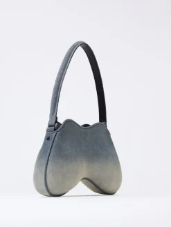 Borsa a spalla double-d shoulder Diesel in denim