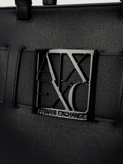 Borsa a spalla in eco-pelle Armani Exchange