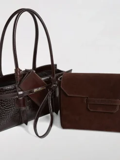 Borsa a spalla in pelle di vitello stampa cocco Dsquared2