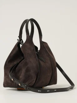 Borsa a spalla in pelle di vitello scamosciata T Timeless Tod's