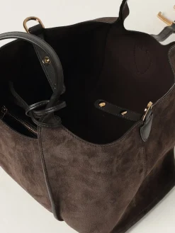 Borsa a spalla in pelle di vitello scamosciata T Timeless Tod's