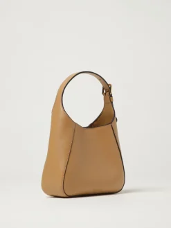 Borsa a spalla in pelle di vitello Lauren Ralph Lauren