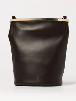 Borsa a spalla in pelle di vitello Tod's a secchiello