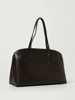 Borsa a spalla in pelle di vitello Toteme