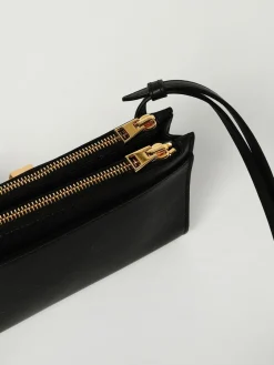 Borsa a spalla in pelle di vitello con lucchetto Tom Ford